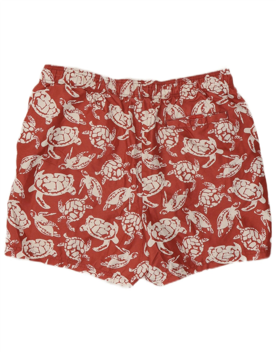 MARKS & SPENCER Mens Swimming Shorts Large Red Animal Print Polyester