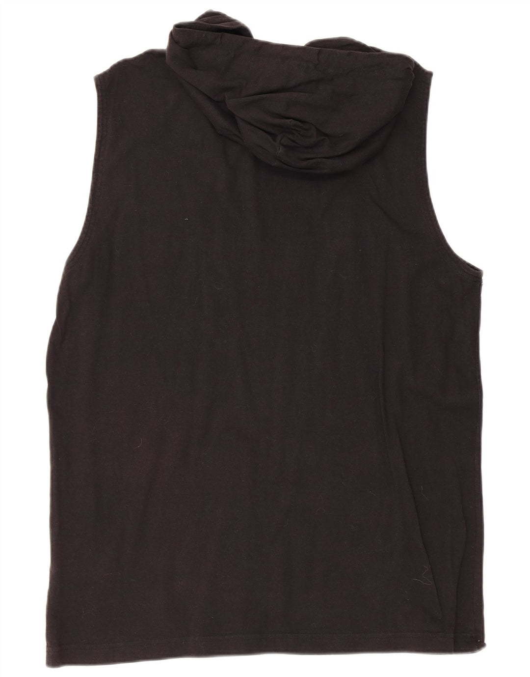 Мужской жилет Champion с капюшоном и графическим рисунком XL, черный хлопок