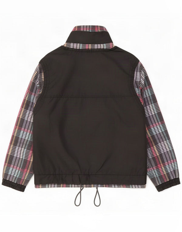 Мужская ветровка John F Gee UK 42 XL, черная клетка