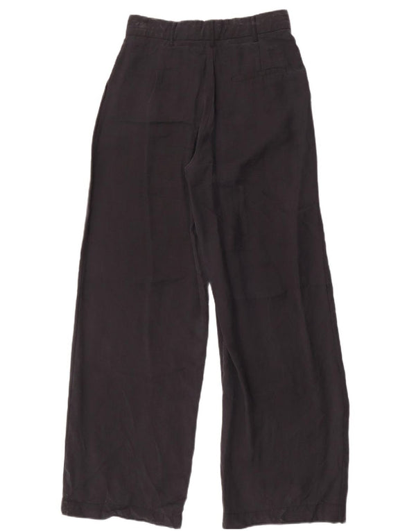 Женские широкие брюки чинос Zara XS W24 L32, черные