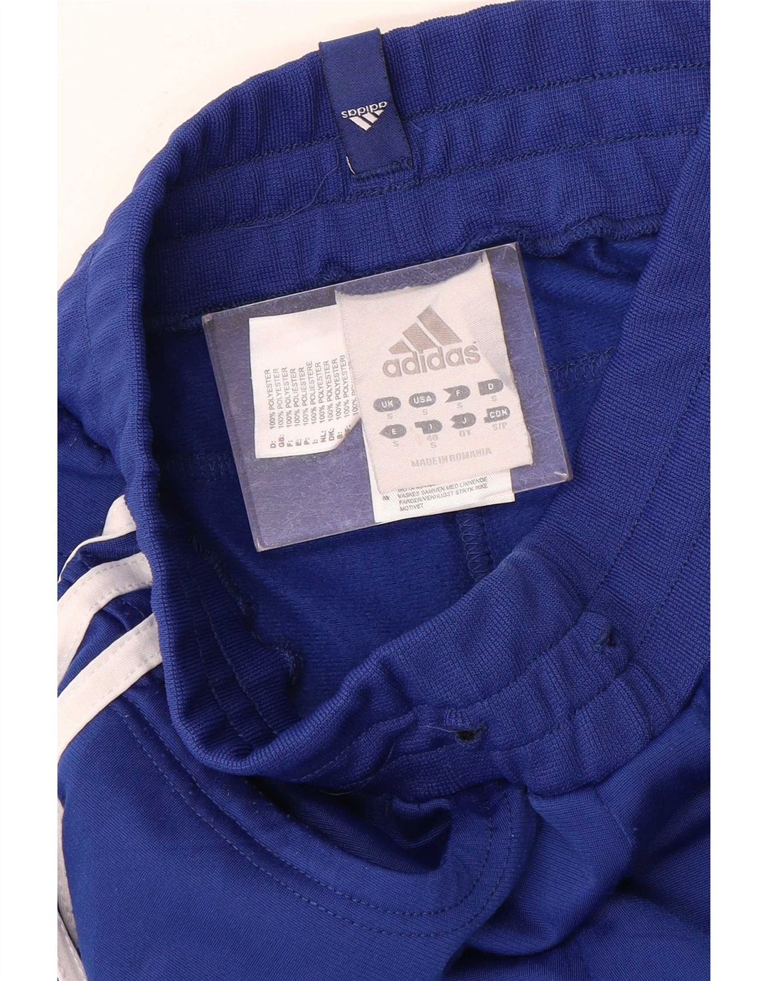 Женские спортивные брюки Adidas Joggers UK 8, маленькие темно-синие, полиэстер