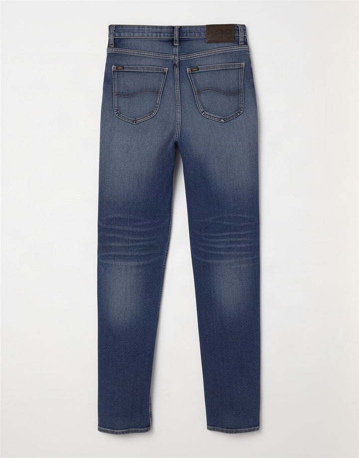 Мужские прямые джинсы Lee Brooklyn W32 L32, синий хлопок