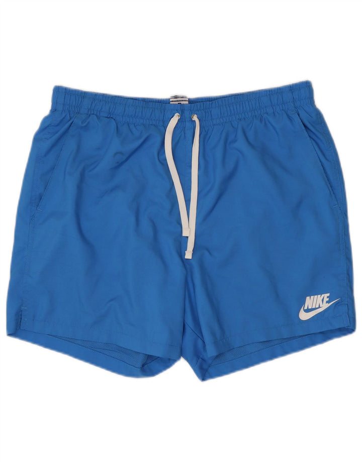 Мужские спортивные шорты NIKE, большие синие