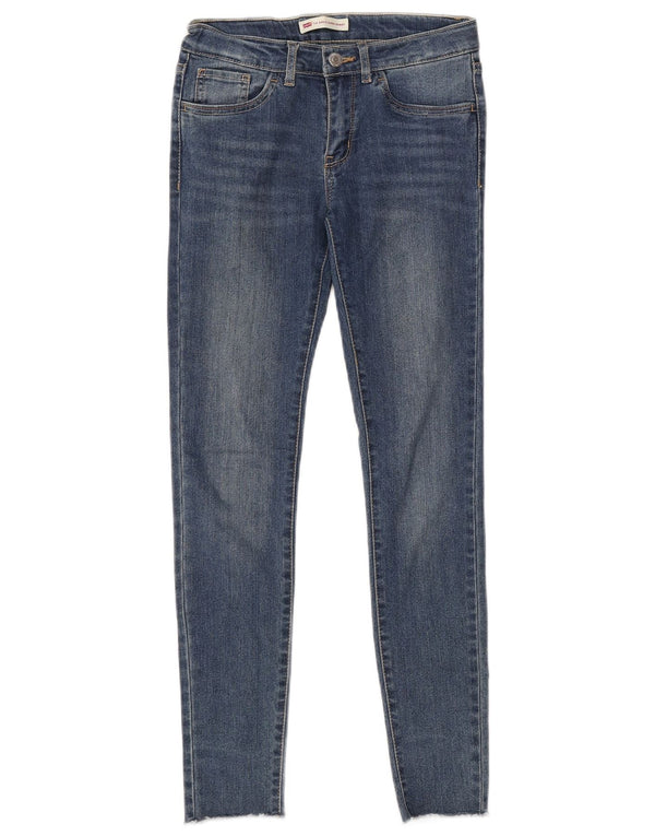 Джинсы Levi's Girls 710 Super Skinny 11-12 лет W27 L28, синий хлопок