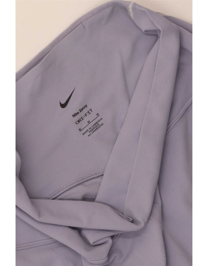 Женские леггинсы Nike Dri Fit UK 12, средние, фиолетовые