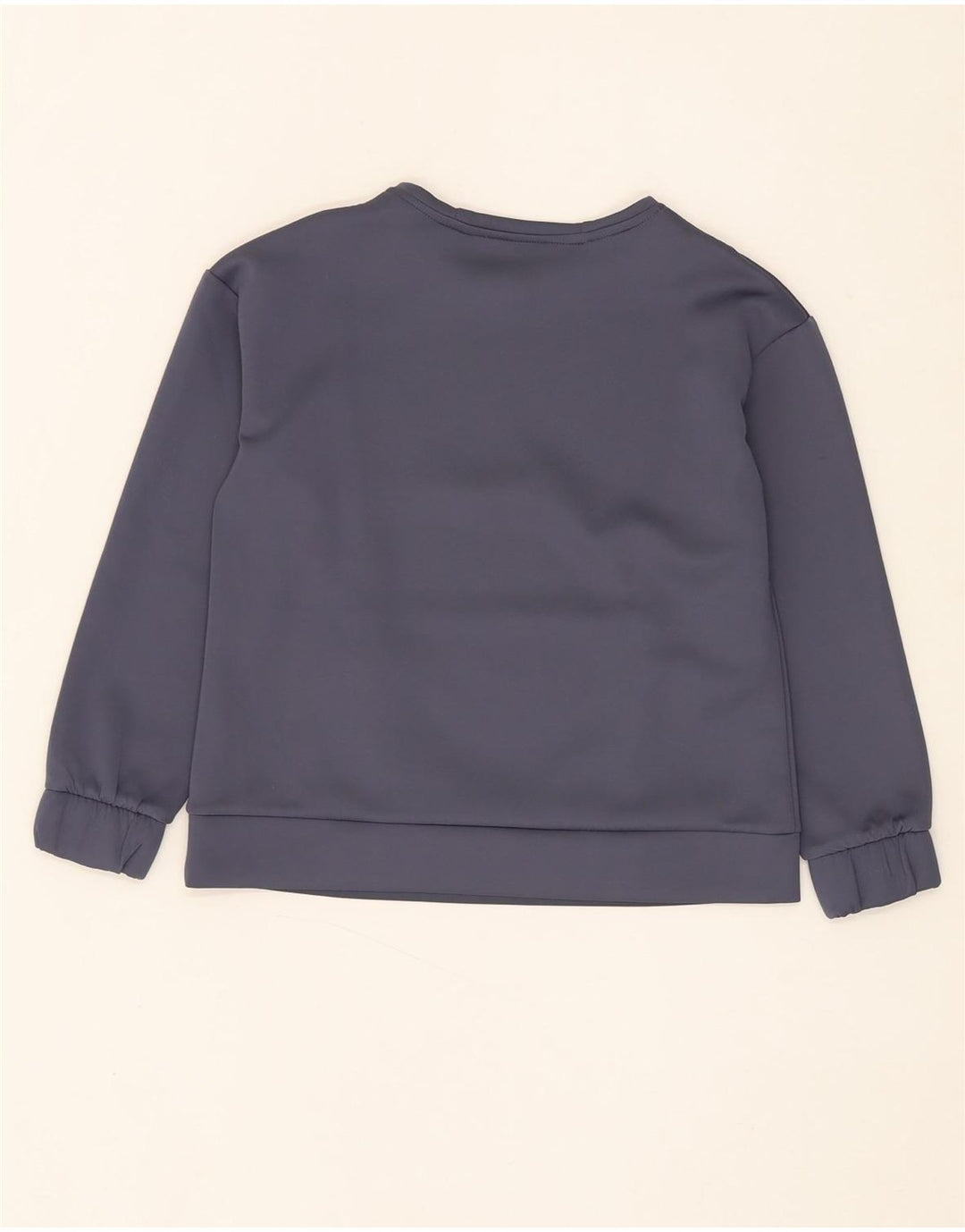 ZARA Girls Top Long Sleeve 9-10 Years Grey Polyester Vintage Zara and Second-Hand Zara from Messina Hembry 