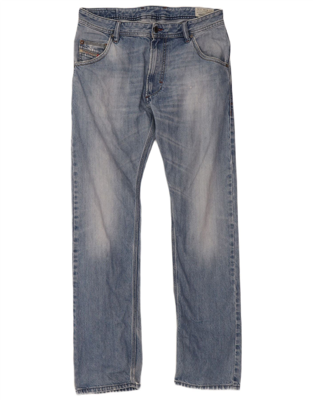 Мужские джинсы DIESEL Krooley Regular Carrot Slim W29 L32, синий хлопок