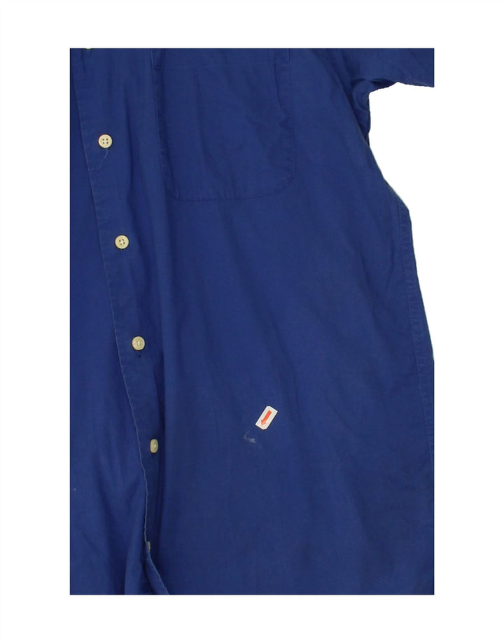 NAUTICA Mens Shirt Size 15 Medium Blue Vintage Nautica and Second-Hand Nautica from Messina Hembry 