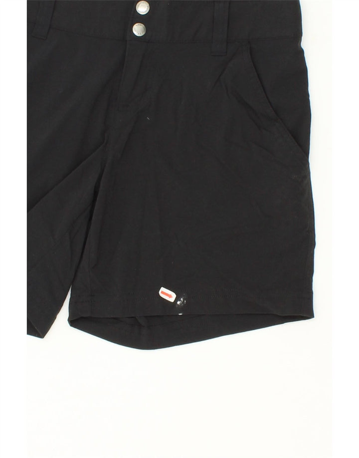 COLUMBIA Womens Omni-Shield Chino Shorts US 6 Medium W30 Black Nylon Vintage Columbia and Second-Hand Columbia from Messina Hembry 