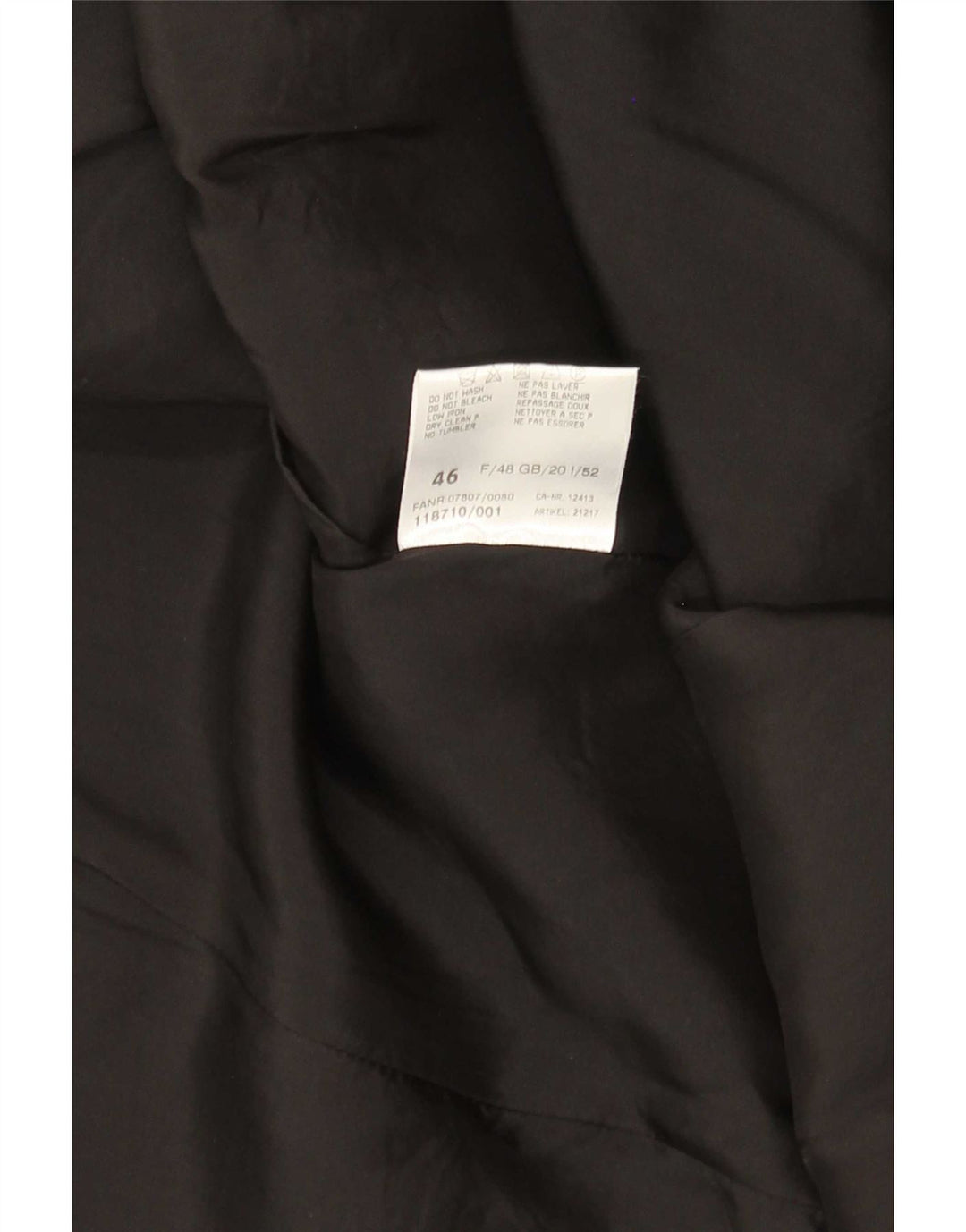 Винтажный женский пиджак с абстрактным узором, Великобритания, 20, 2XL, черный камуфляж