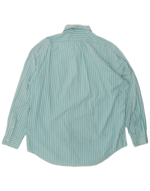 Мужская рубашка Andover RALPH LAUREN, размер 17 XL, хлопок в бирюзовую полоску