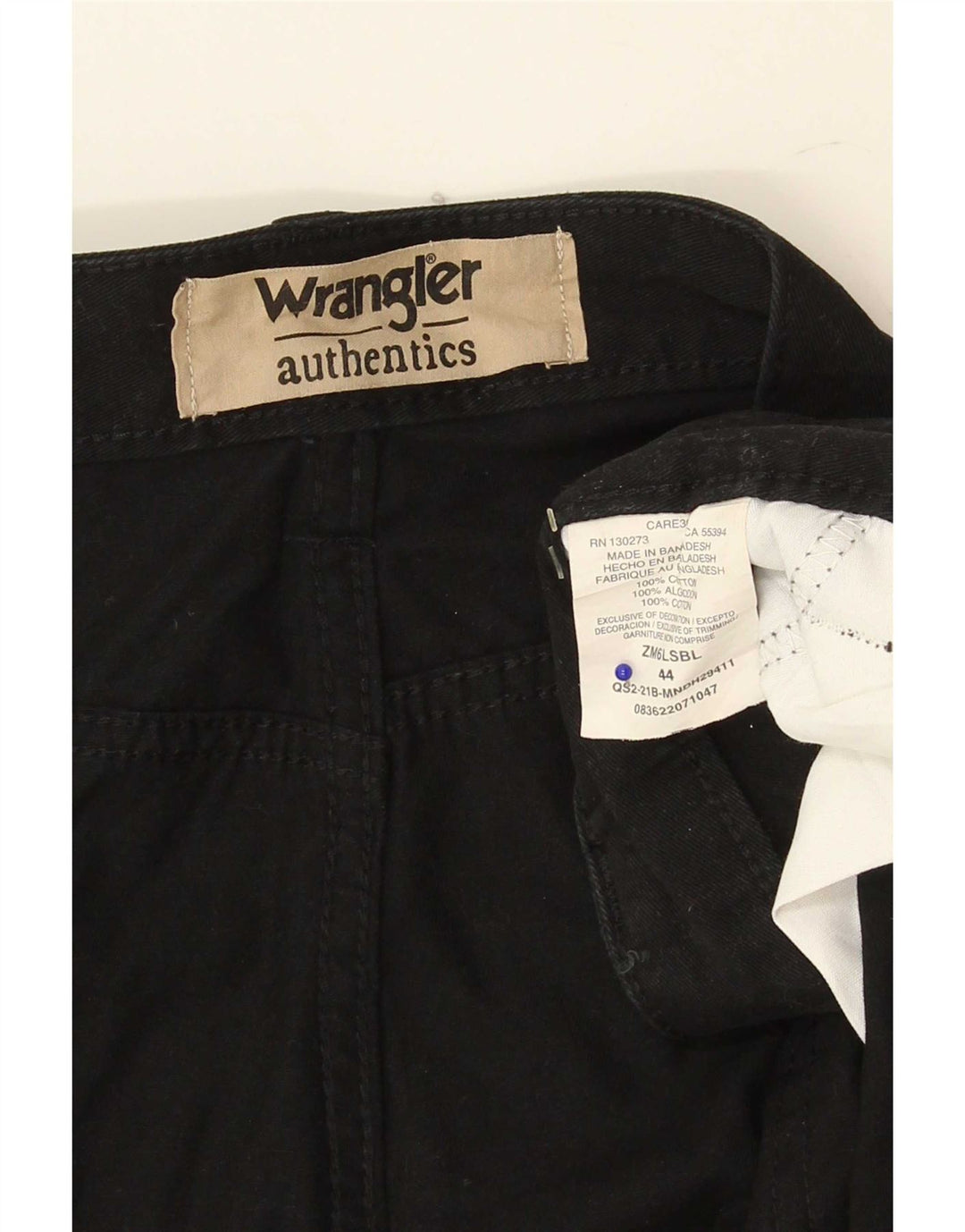 Мужские шорты карго Wrangler W44 2XL, черный хлопок