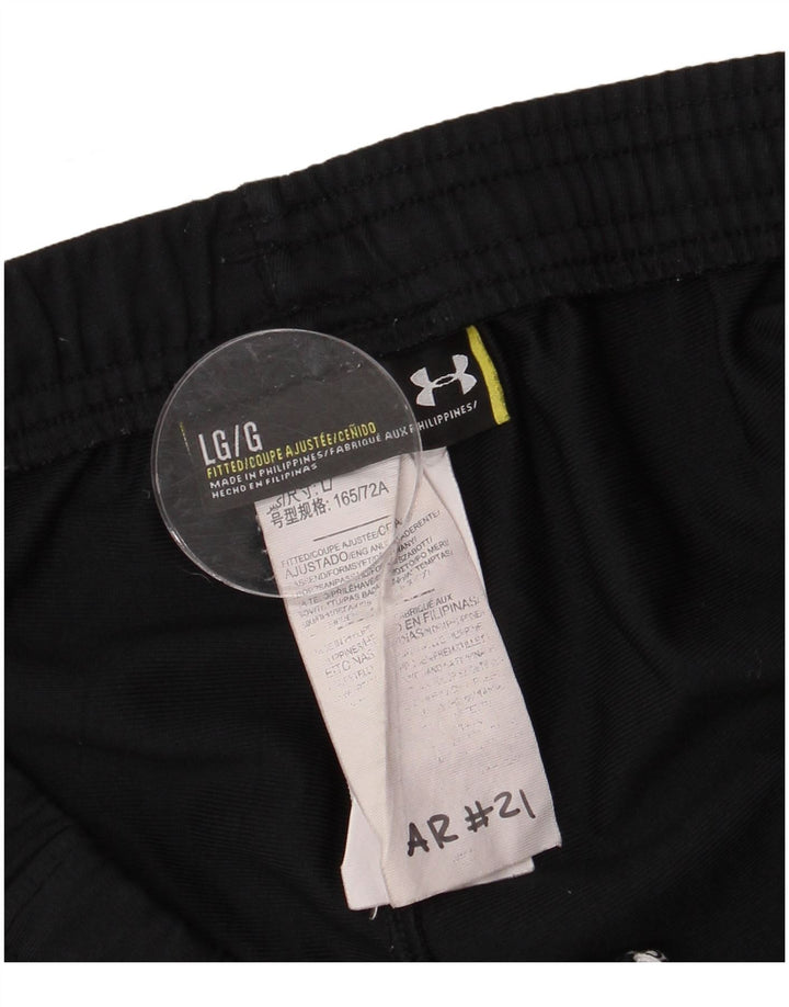 Мужские спортивные брюки Under Armour, большие черные из полиэстера