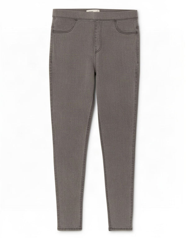 Женские джинсы джеггинсы Marks & Spencer UK 12 Medium W30 L28 Серые хлопковые