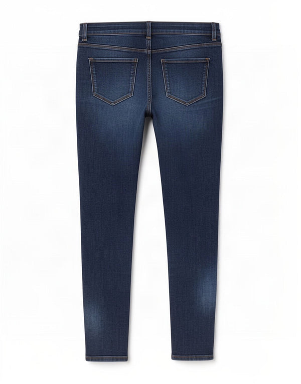 Женские джинсы скинни Marks & Spencer UK 12 Medium W29 L26 Темно-синие