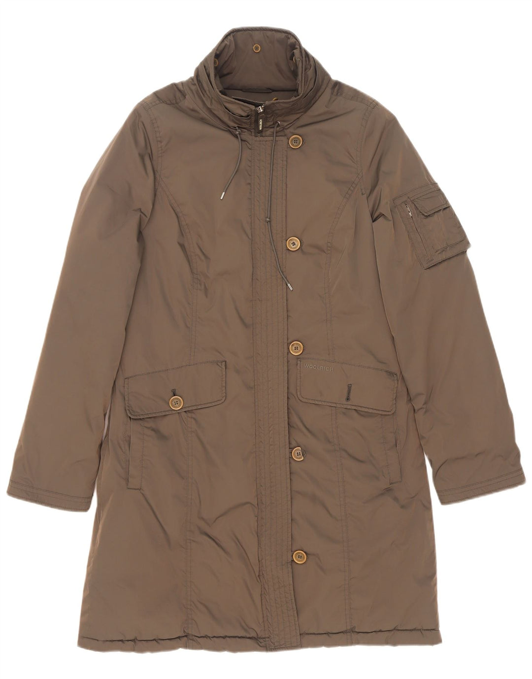 Женское пальто Woolrich UK 16, большой цвет хаки