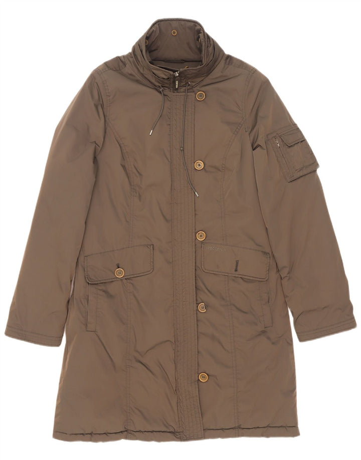 Женское пальто Woolrich UK 16, большой цвет хаки