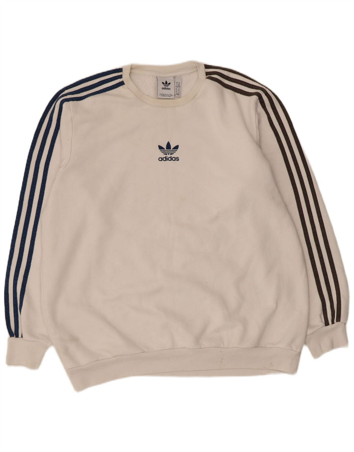 Мужской свитер Adidas Jumper XL, белый хлопок