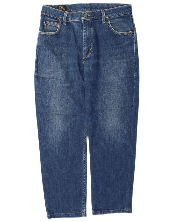 Мужские зауженные джинсы Lee W34 L27 синие