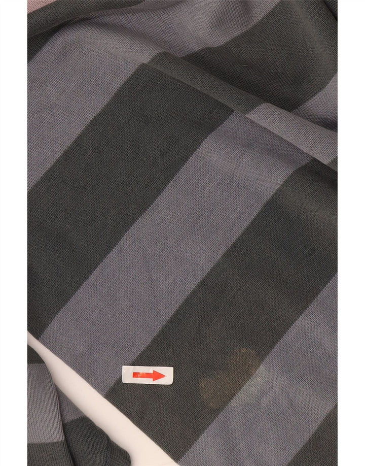 Мужской свитер с круглым вырезом Marks & Spencer Autograph 2XL, серый в полоску