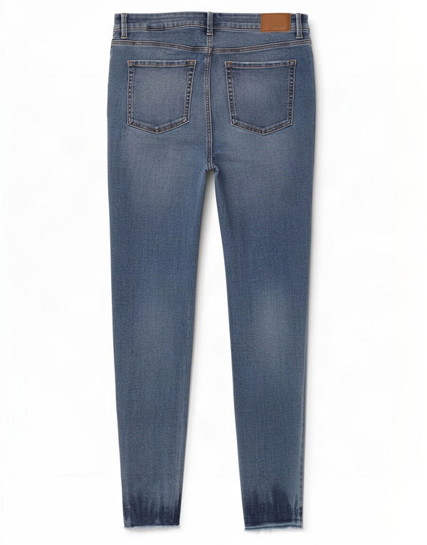 Женские джинсы скинни Marks & Spencer Ivy UK 12, средние W30 L28, синие, хлопок