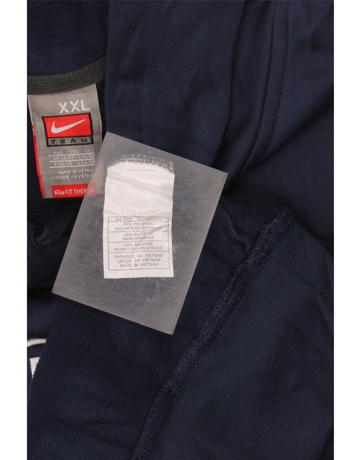 Мужской джемпер с капюшоном Nike Graphic UK 50/52 2XL Темно-синий полиэстер