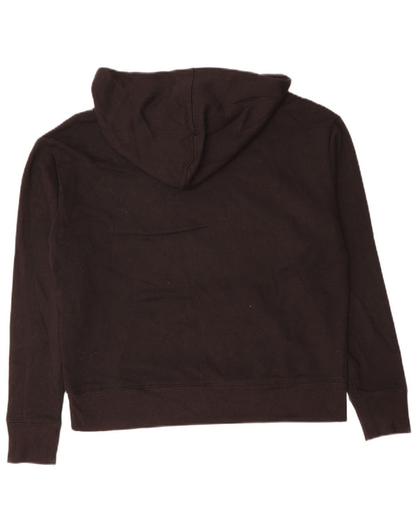 Женский свободный джемпер с капюшоном CHAMPION UK 6 XS, черный хлопок