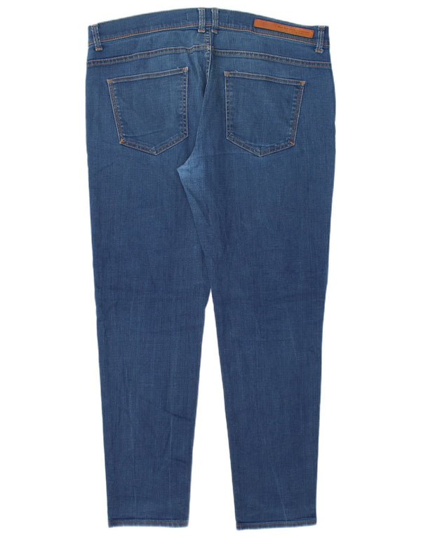 Мужские джинсы скинни Zara EU 48 XL W38 L30, синий хлопок