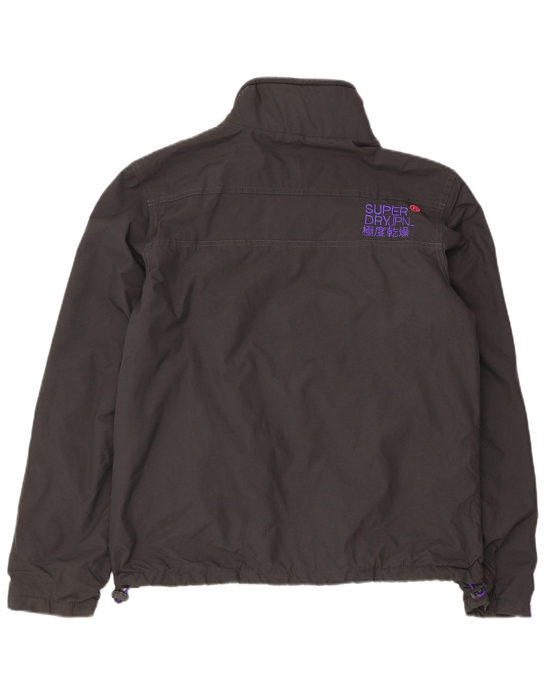 Женская ветровка с рисунком Superdry The Windhiker UK 14, большая серая