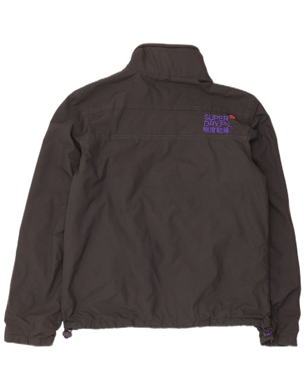 Женская ветровка с рисунком Superdry The Windhiker UK 14, большая серая