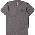 ADIDAS Mens Climalite T-Shirt Top Small Grey Flecked Vintage Adidas and Second-Hand Adidas from Messina Hembry 