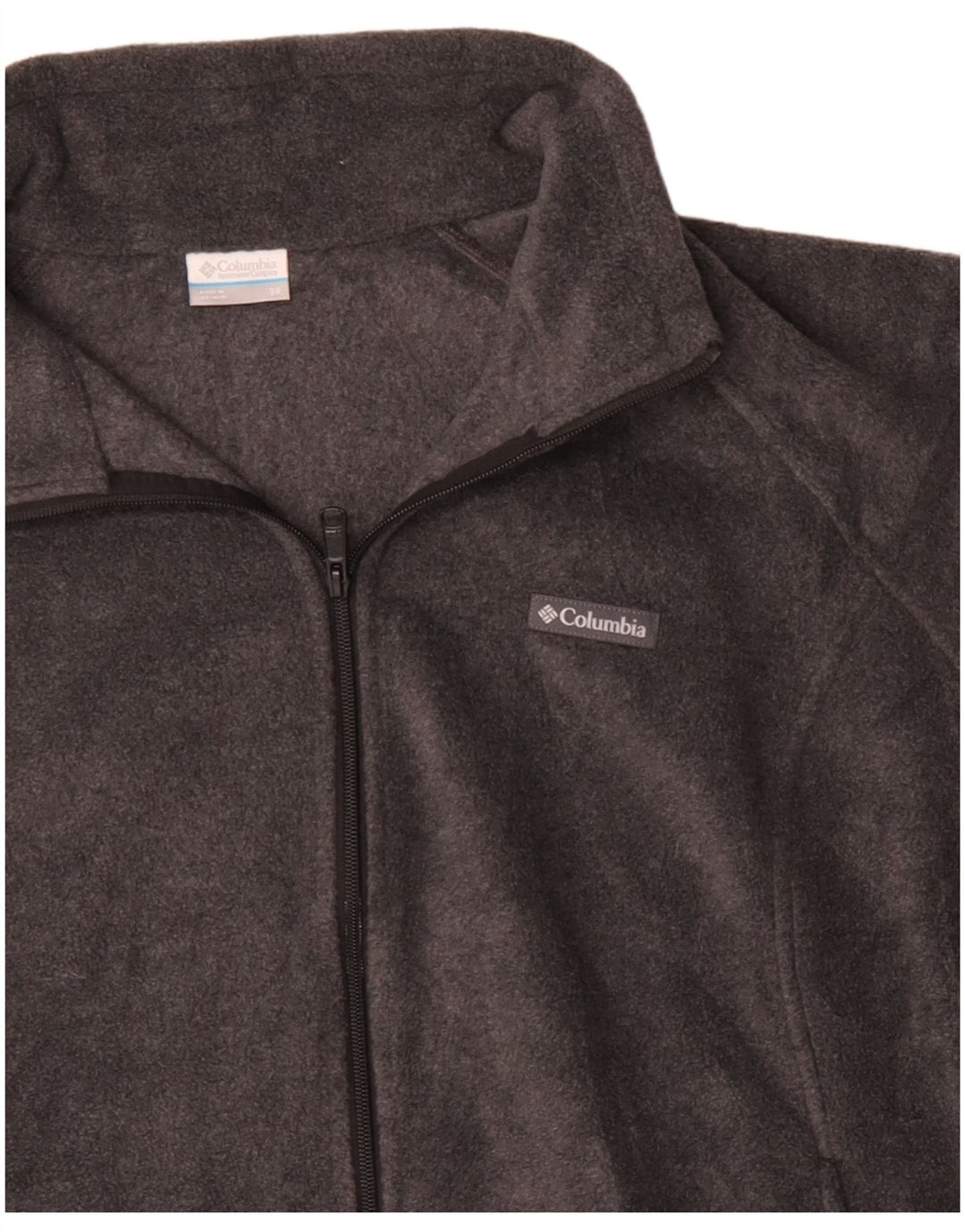 Мужская флисовая куртка Columbia UK 46 3XL, черный полиэстер