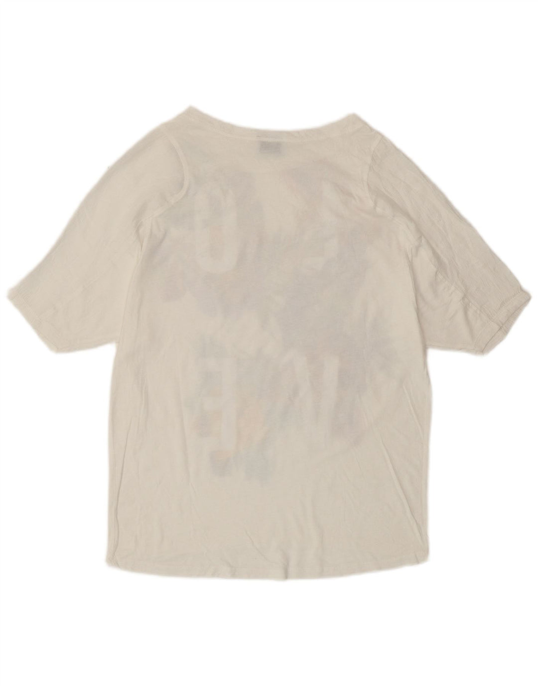 Женская футболка с рисунком ZARA Top UK 10, маленькая белая с цветочным принтом