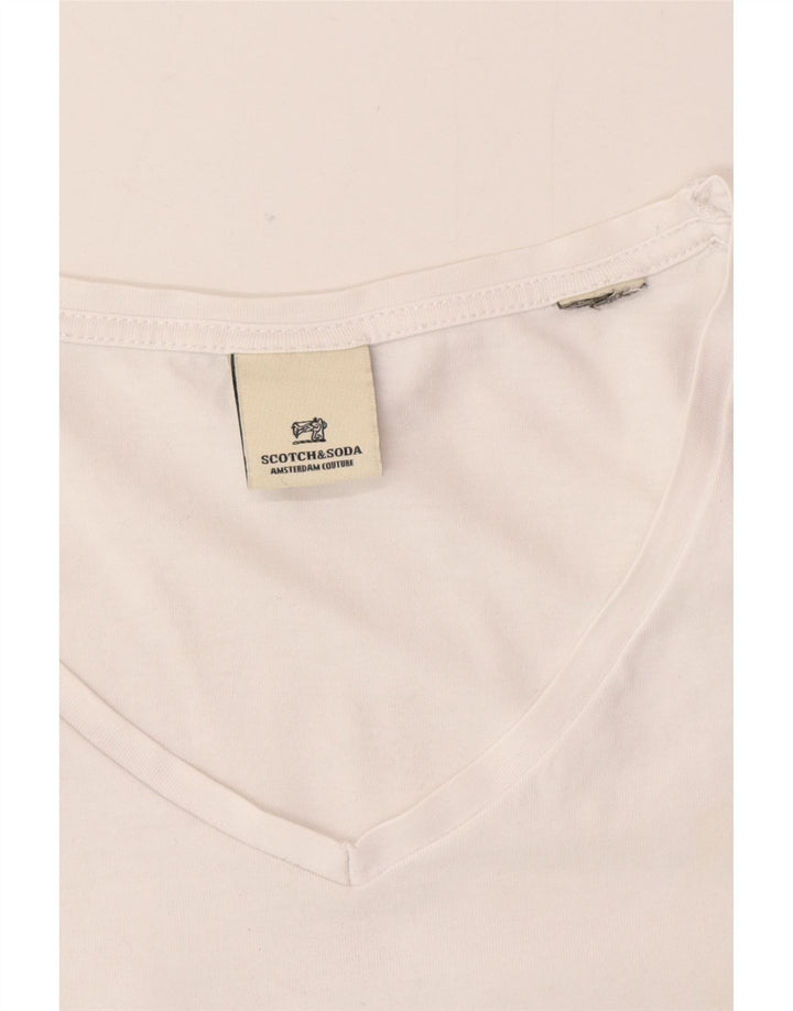 Мужская футболка Scotch & Soda, большая белая