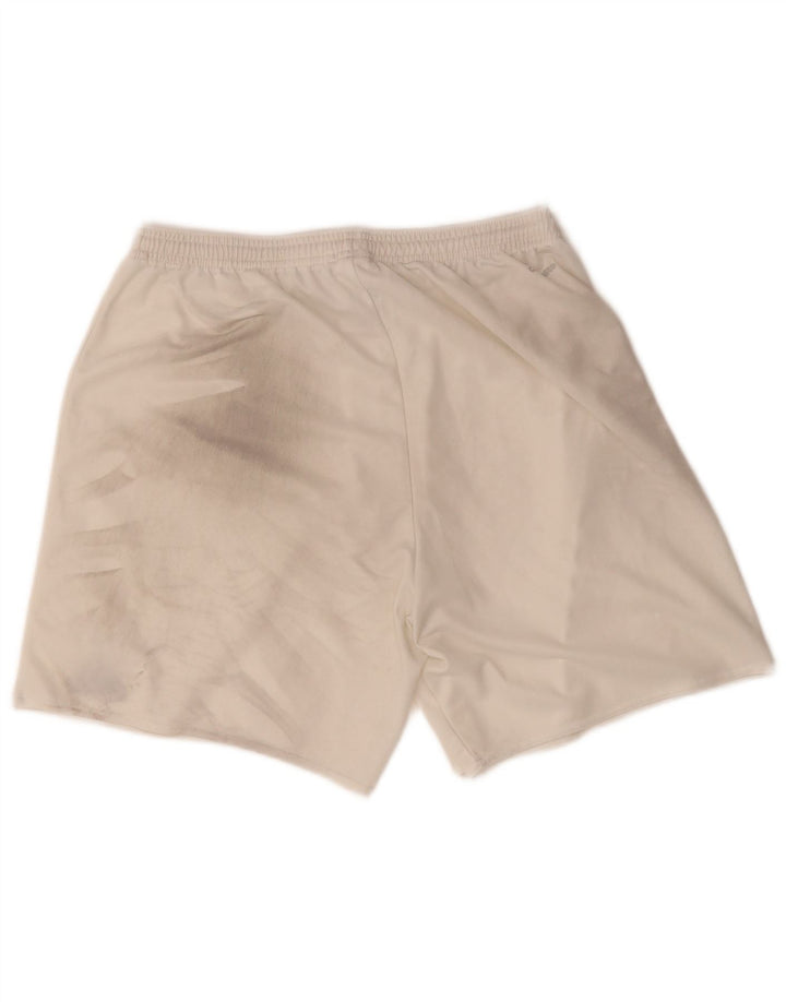 ADIDAS Mens Climalite Sport Shorts Large White Polyester