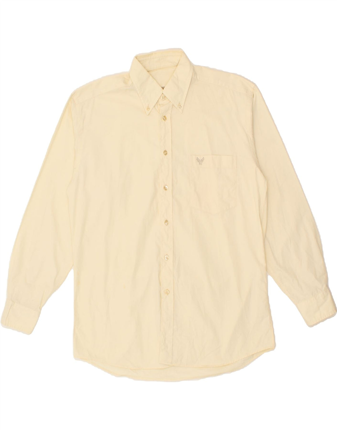 AVIREX Mens Shirt Medium Yellow Cotton Vintage Avirex and Second-Hand Avirex from Messina Hembry 