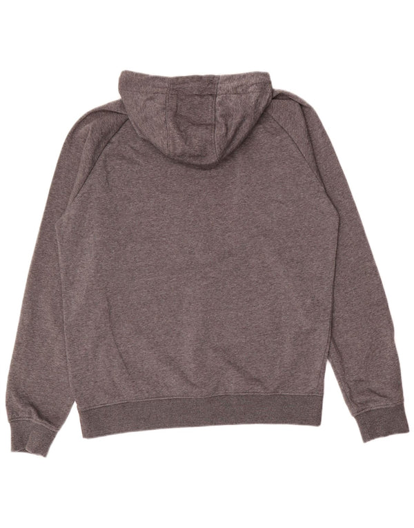 Kappa Mens Graphic Hoodie Jumper Large Grey Polyester