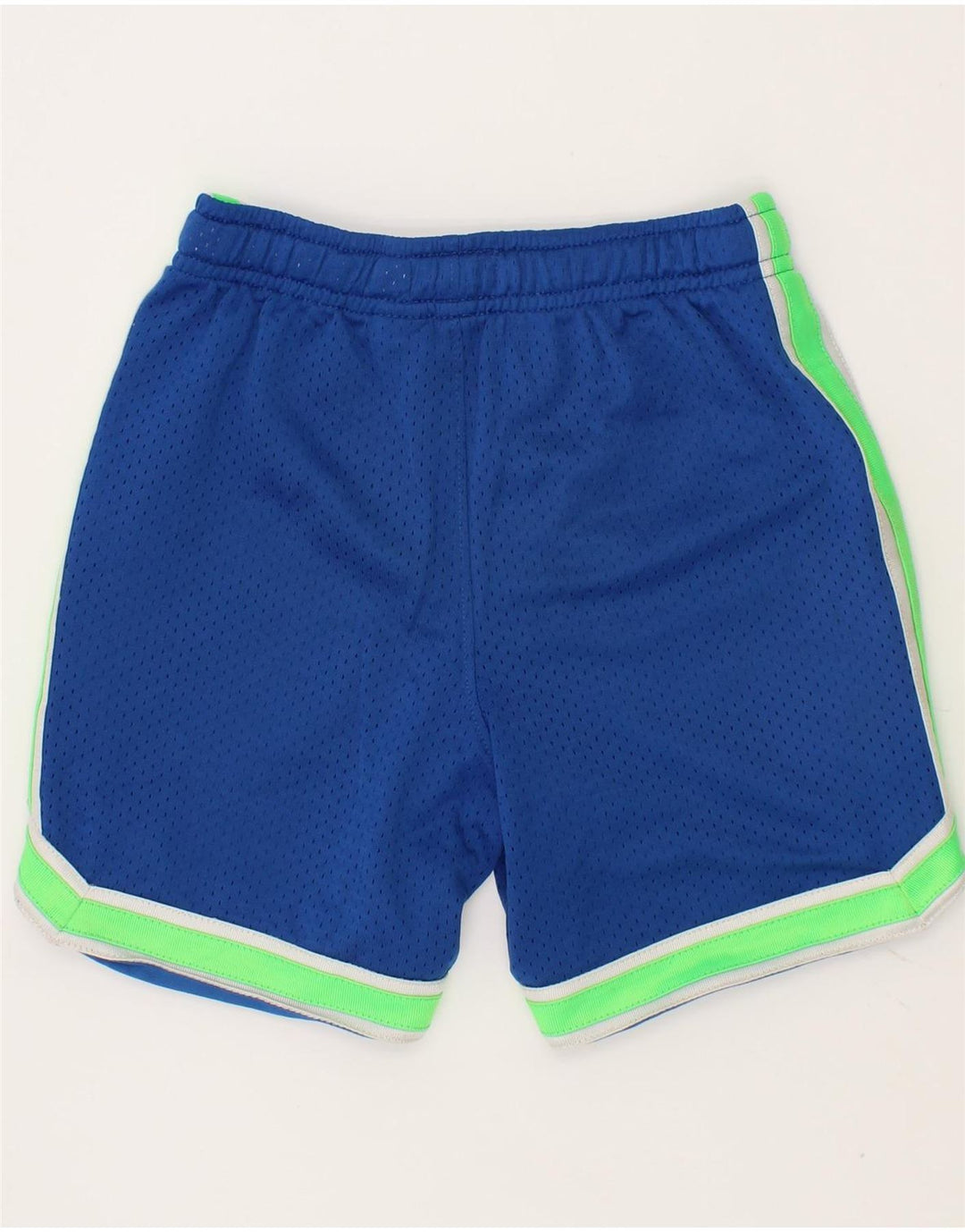 OSH KOSH Boys Sport Shorts 4-5 Years Blue Colourblock Polyester Vintage Osh Kosh and Second-Hand Osh Kosh from Messina Hembry 