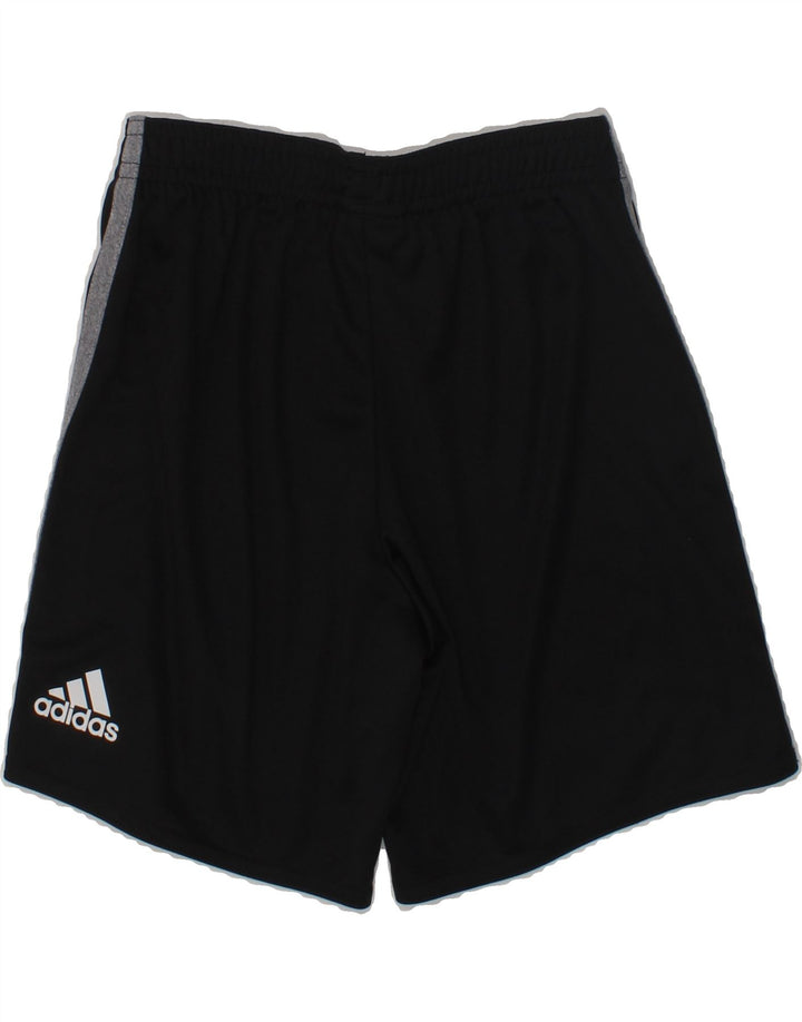 ADIDAS Boys Sport Shorts 5-6 Years Black Polyester | Vintage Adidas | Thrift | Second-Hand Adidas | Used Clothing | Messina Hembry 
