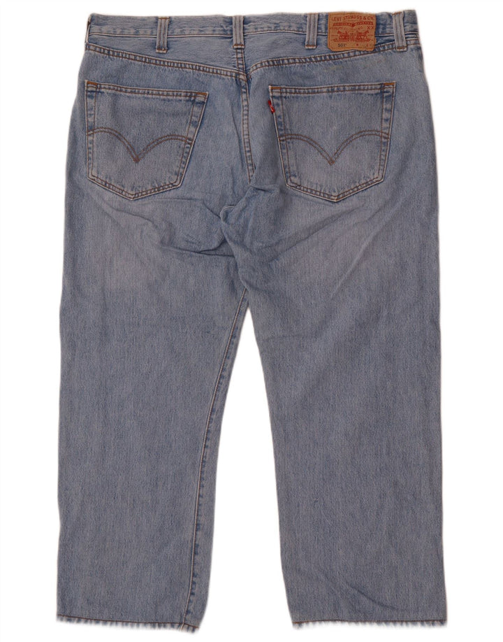 Мужские прямые джинсы Levi's 501 W40 L26 синие, хлопок