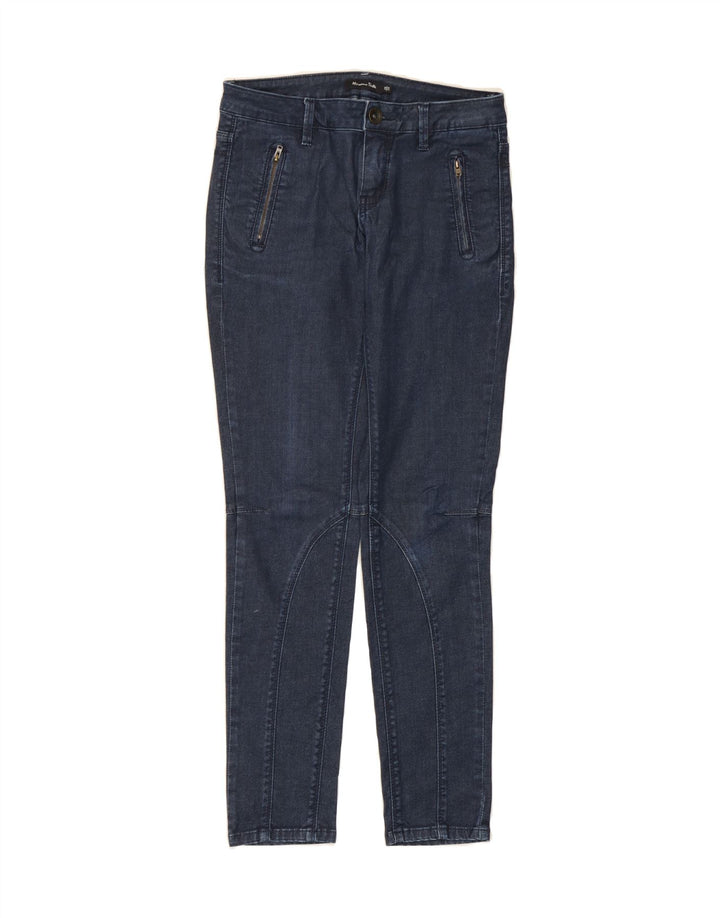 MASSIMO DUTTI Womens Slim Jeans EU 38 Small W28 L30 Navy Blue Cotton Vintage Massimo Dutti and Second-Hand Massimo Dutti from Messina Hembry 