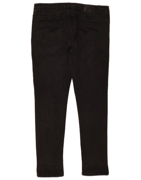 Женские узкие джинсы Lee Cooper UK 16, большие W34 L30, серый хлопок