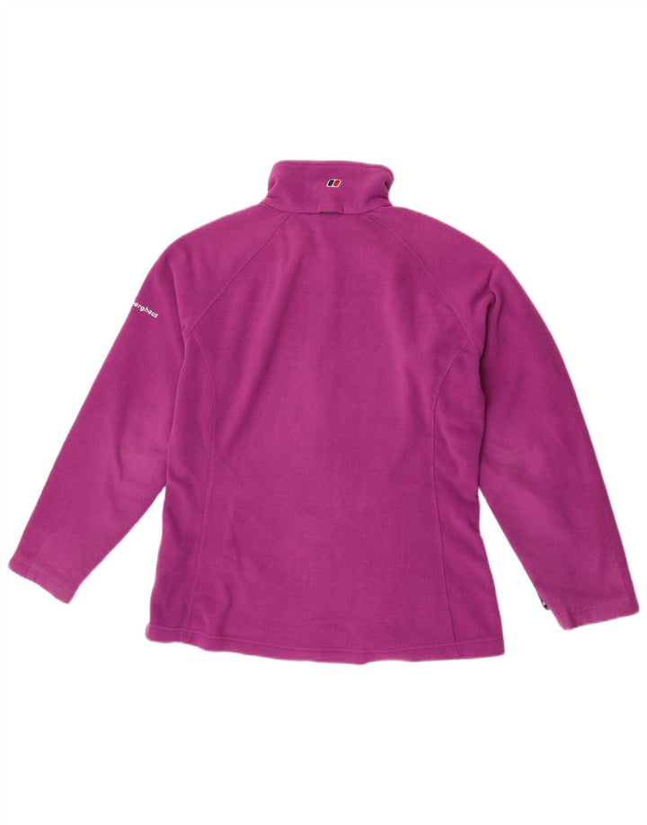 Женская флисовая куртка Berghaus UK 12, средний фиолетовый полиэстер