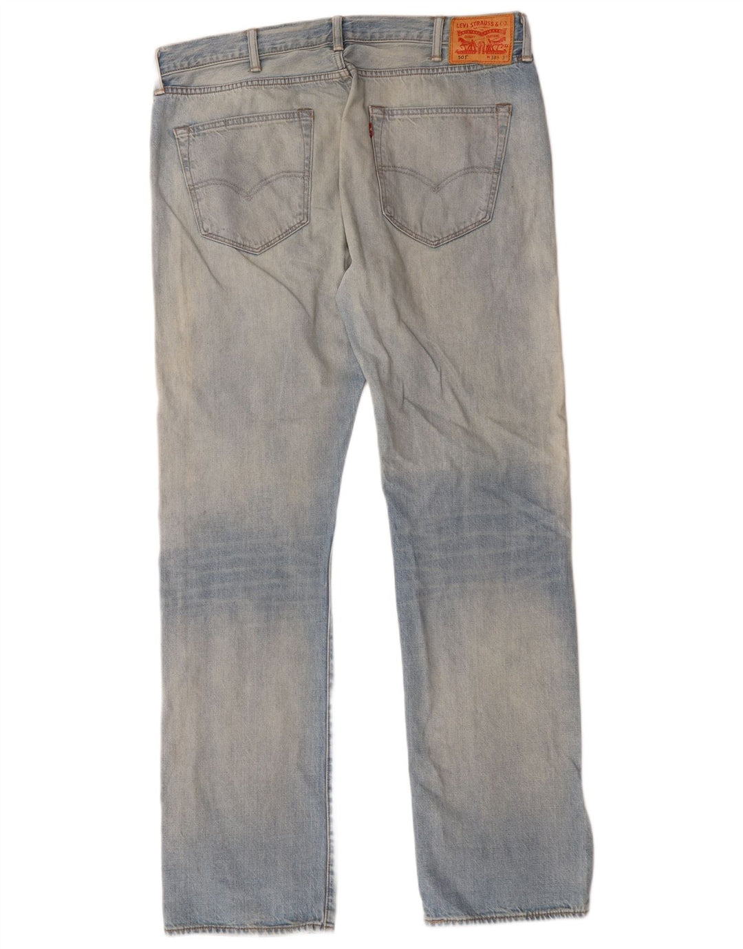 Мужские прямые джинсы Levi's 501 W38 L34 Синие вискозы