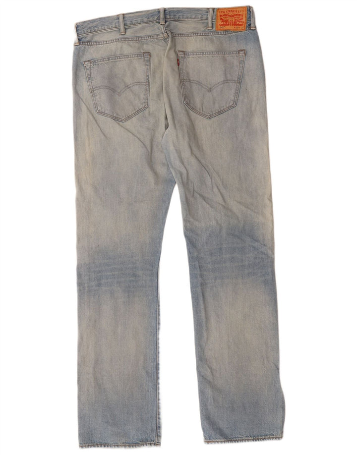 Мужские прямые джинсы Levi's 501 W38 L34 Синие вискозы