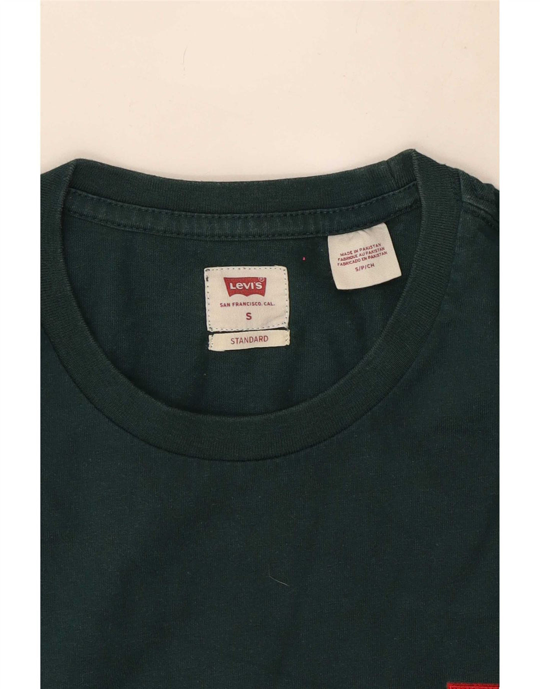 Мужская футболка стандартного кроя Levi's, маленький зеленый цвет