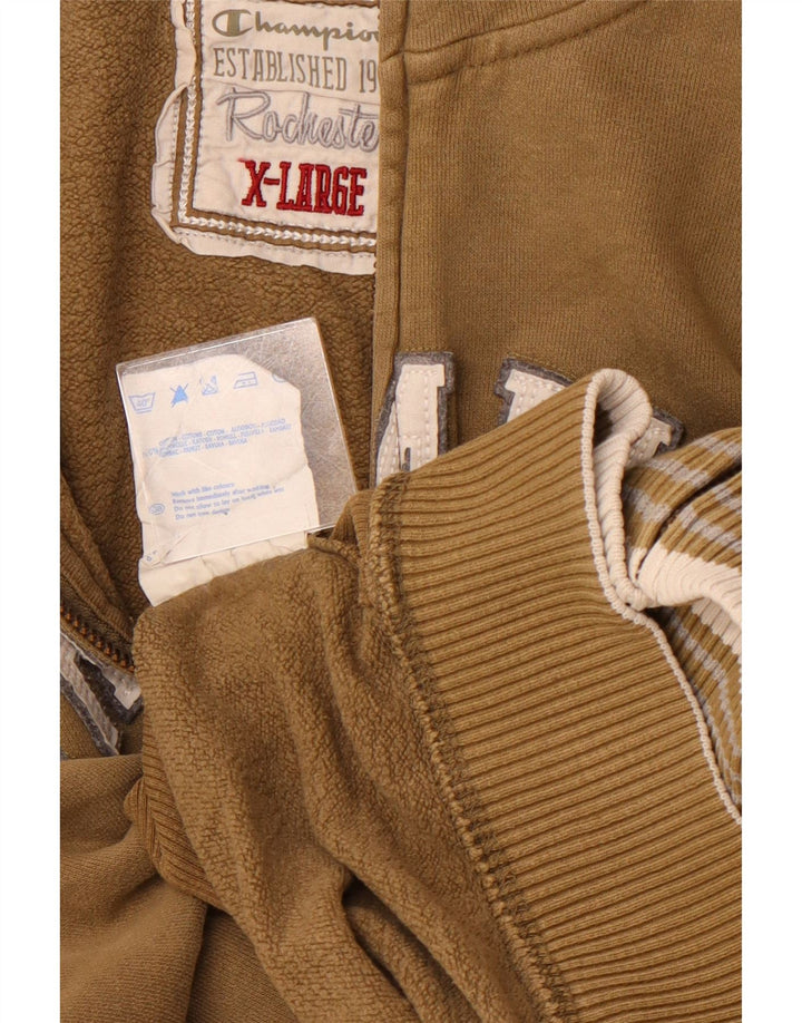 Женский спортивный костюм CHAMPION Rochester с графическим рисунком, верхняя куртка UK 18 XL, бежевый