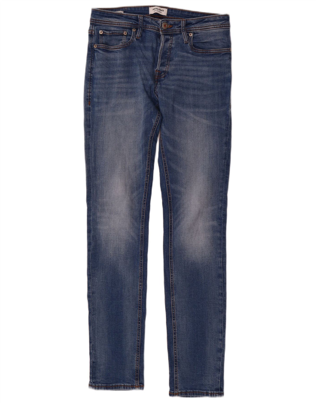 Мужские джинсы Jack & Jones Tim Slim W30 L34, синий хлопок