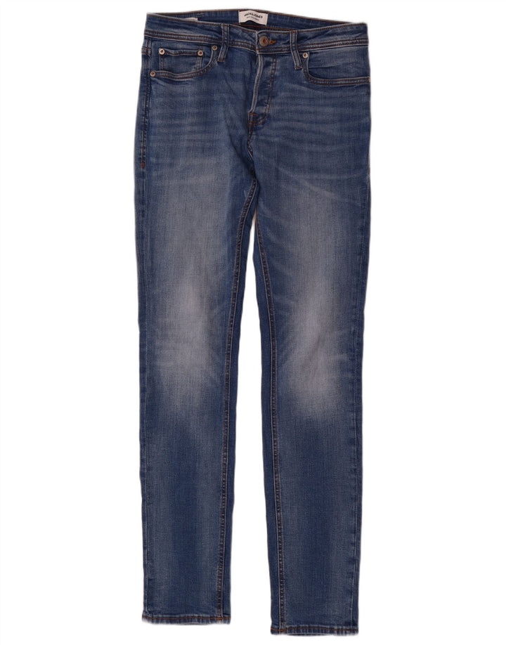 Мужские джинсы Jack & Jones Tim Slim W30 L34, синий хлопок