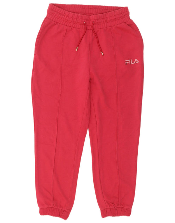 Женские спортивные брюки Fila Joggers UK 10, маленькие красные хлопковые